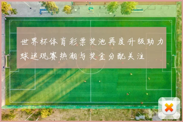 世界杯体育彩票奖池再度升级助力球迷观赛热潮与奖金分配关注